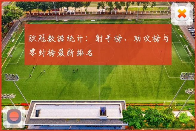 欧冠数据统计：射手榜、助攻榜与零封榜最新排名